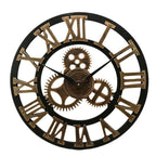 Horloge murale de style steampunk