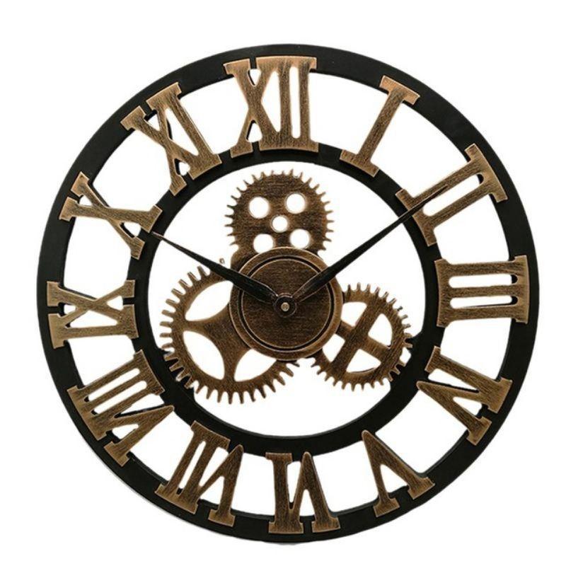 Horloge murale de style steampunk