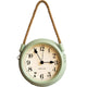 Vintage Green Wall Clock