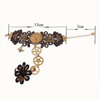 Horloge steampunk sur bracelet