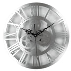 Horloge steampunk vintage grise