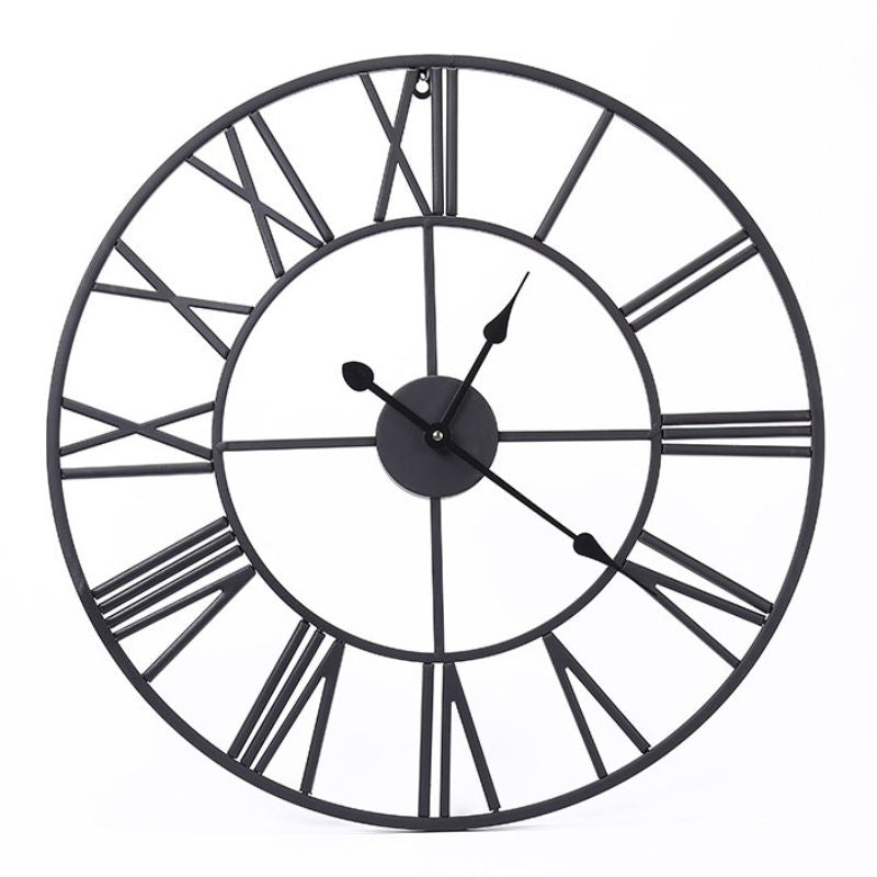 Horloge steampunk vintage noire