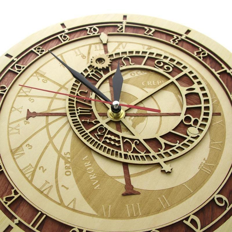 Horloge style steampunk astronomique