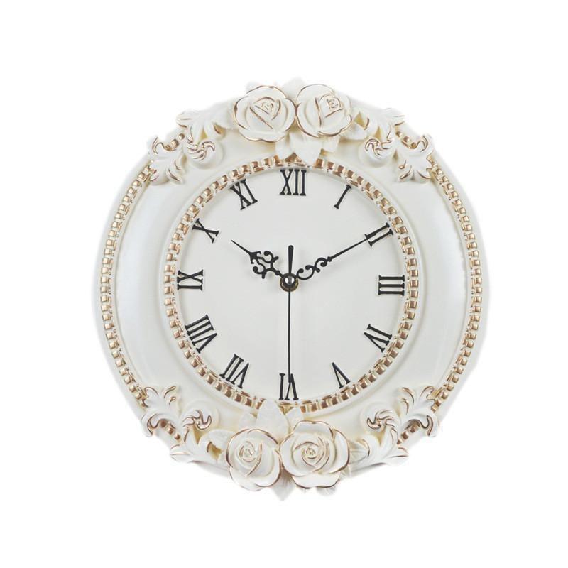 Horloge vintage blanche