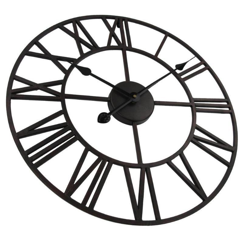 Horloge vintage steampunk de grande taille