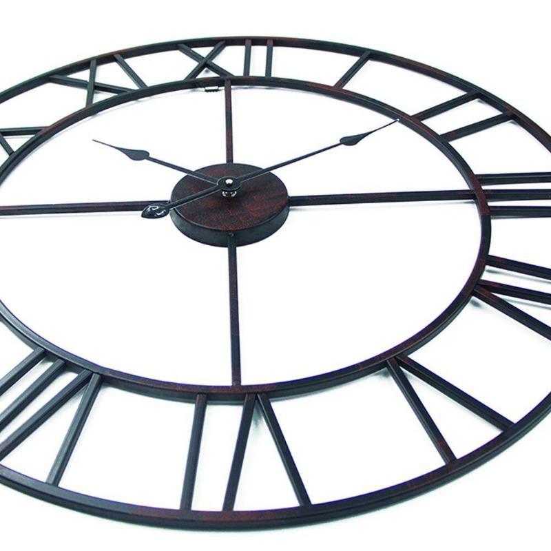 Horloge vintage steampunk format 50 cm