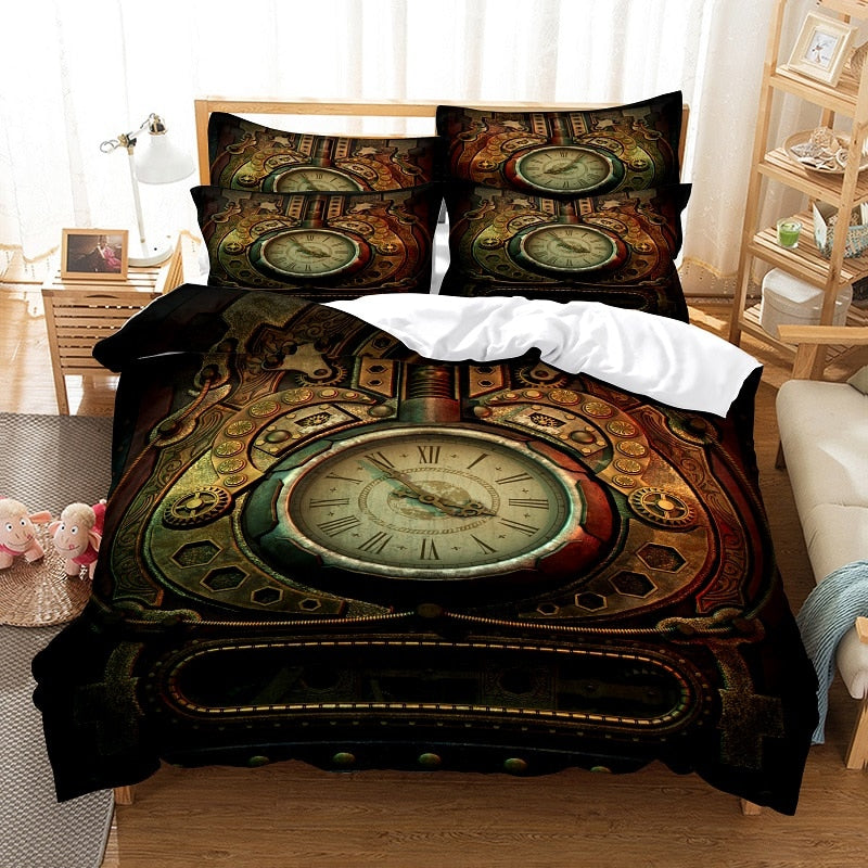 Housse de couette steampunk