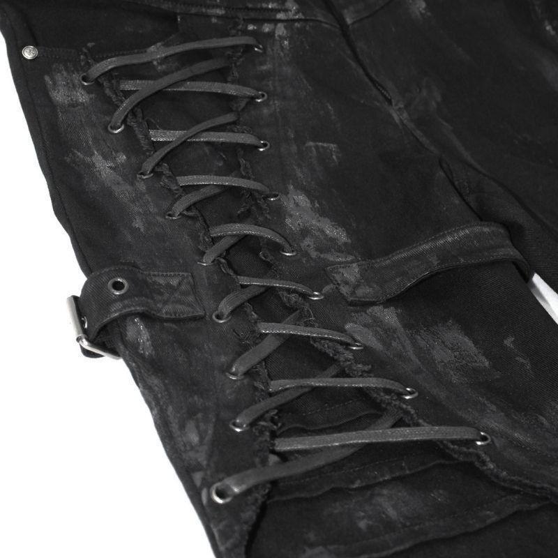 Jean pour homme d’inspiration gothique steampunk