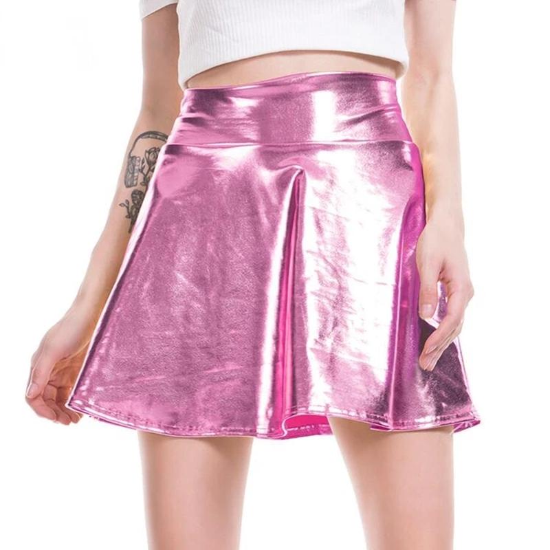 Jupe au look cyber gothique