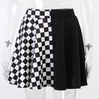Jupe au look rock