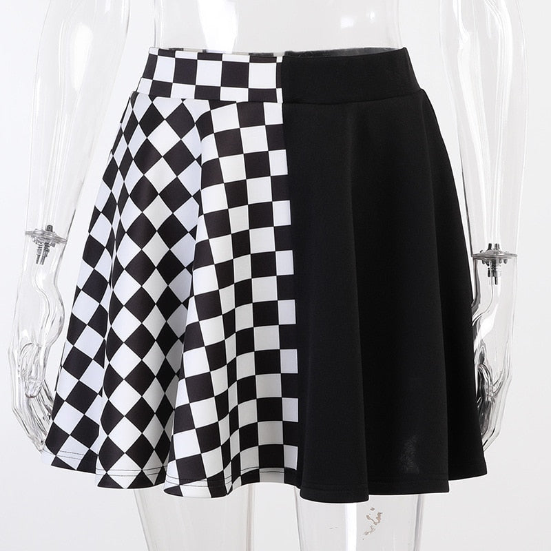Jupe au look rock
