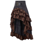 Jupe avec volants style steampunk