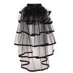 Jupe burlesque au style gothique
