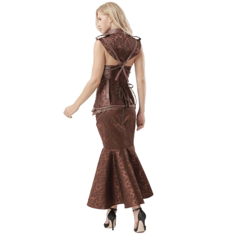 Jupe féminine au style steampunk