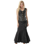 Jupe gothique noire et longue