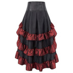 Jupe grande taille d’inspiration steampunk