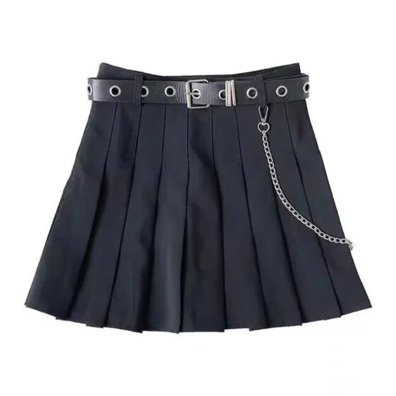 Jupe punk pour femme