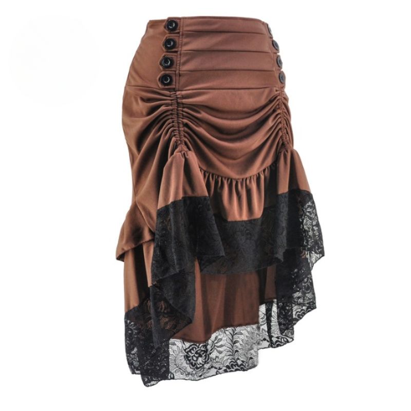 Jupe steampunk au format long