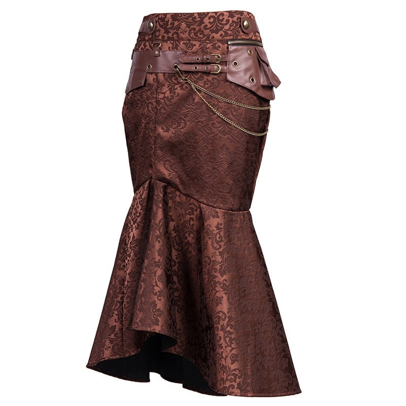 Jupe steampunk pour femme