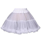 Jupon court de couleur blanche