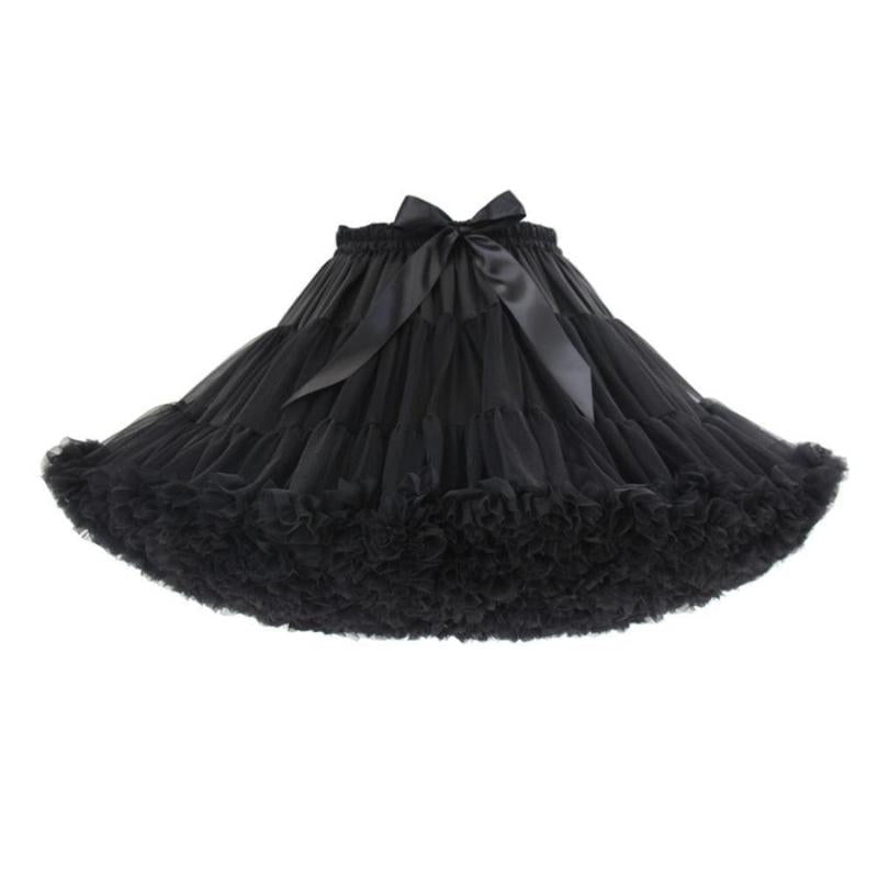 Jupon court de couleur noire