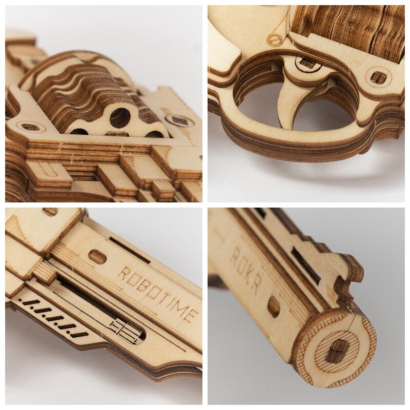Kit DIY de pistolet en bois