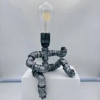 Lampe de chevet steampunk