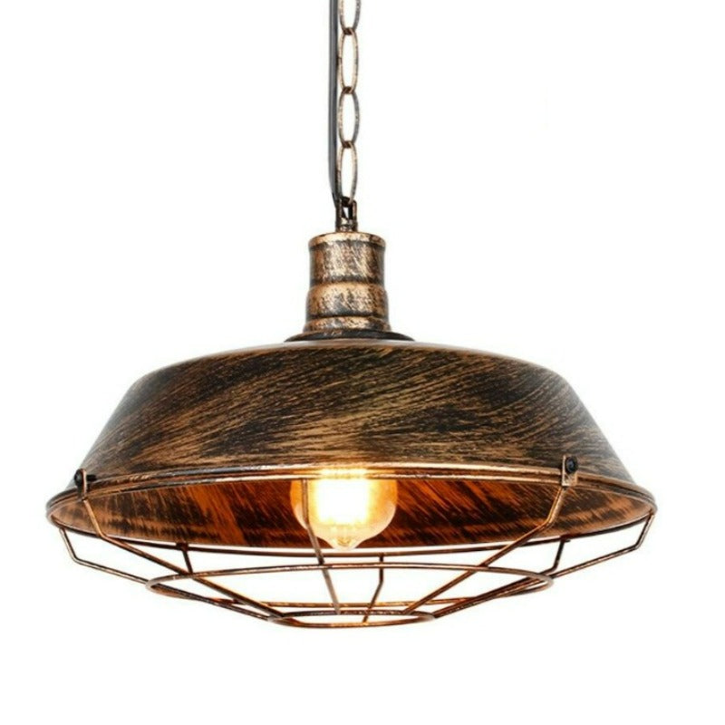 Lampe suspendue de style industriel