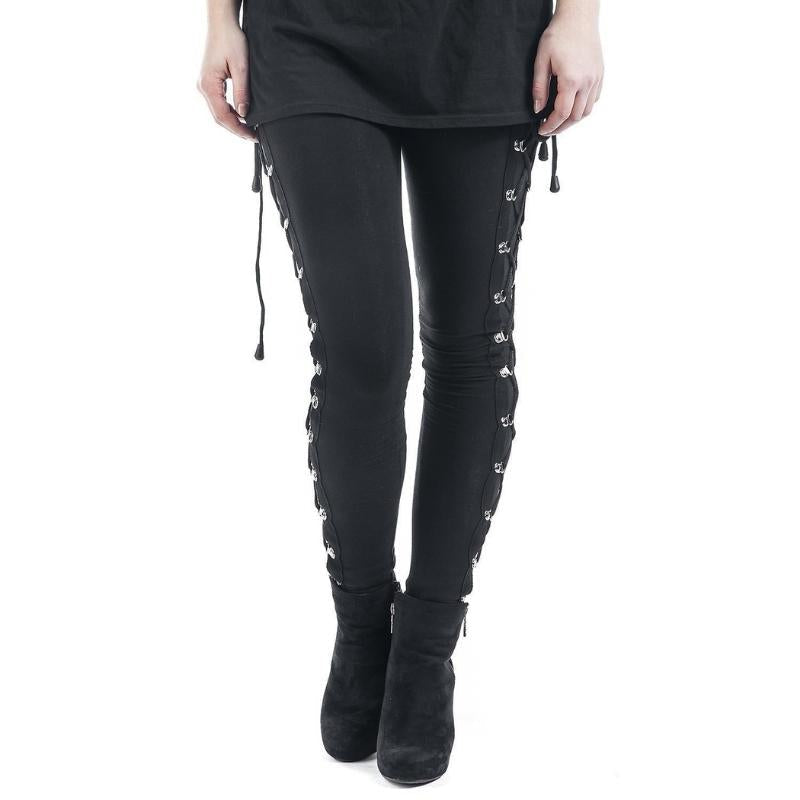 Legging au look punk