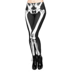 Legging décor squelette