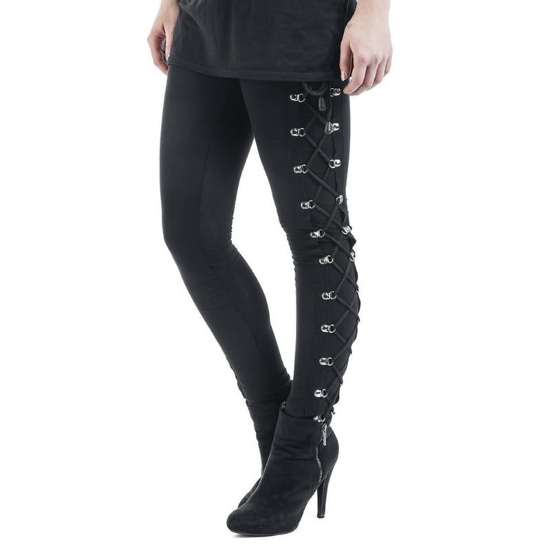 Legging esprit punk
