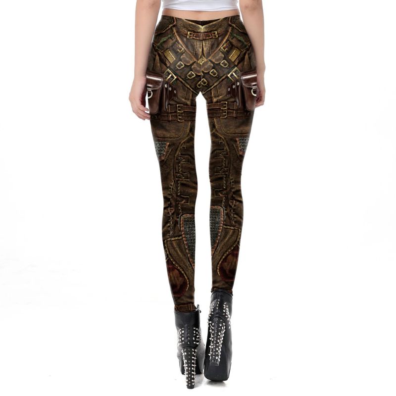 Legging esprit steampunk au style vintage