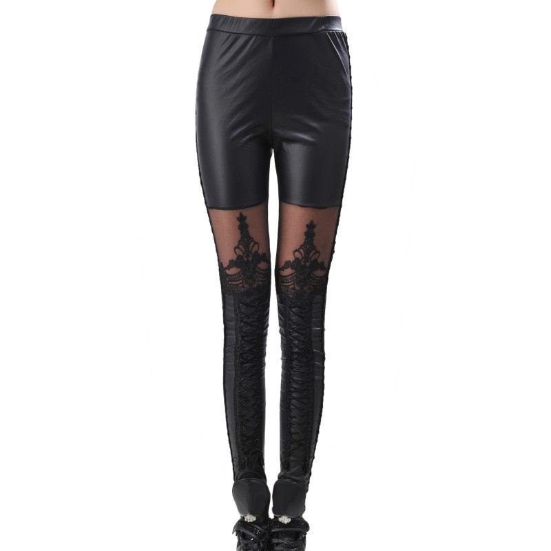 Legging femme de style gothique