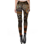 Legging imprimé de style vintage