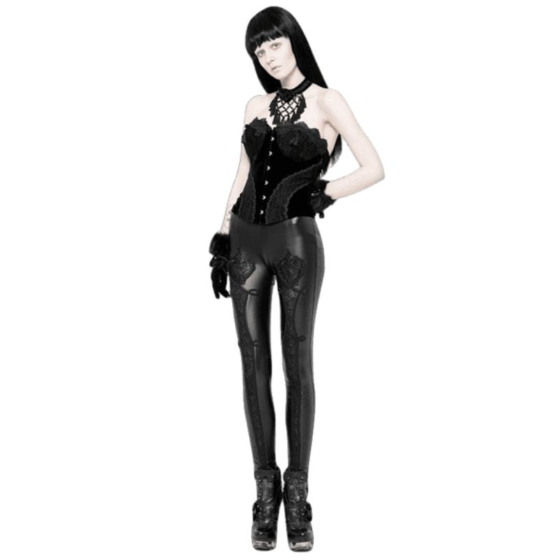 Legging victorien d'inspiration gothique