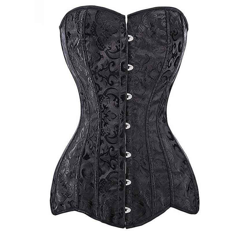 Long corset d’inspiration victorienne