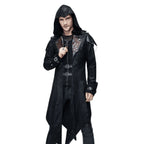 Long manteau punk pour homme