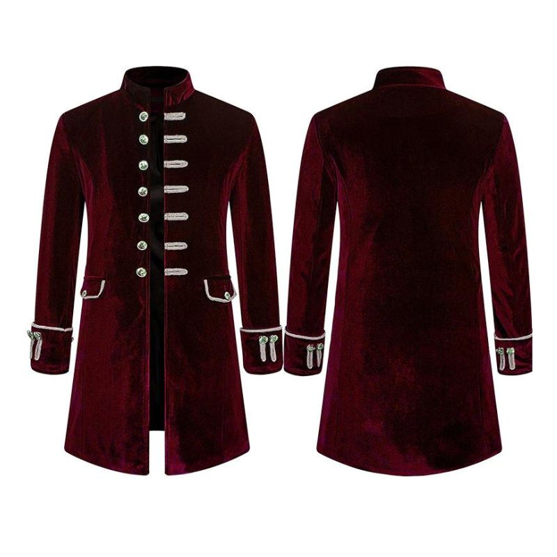 Longue veste gothique de style steampunk