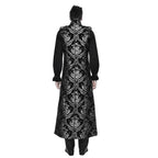 Longue veste sans manches au style gothique
