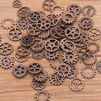 Lot d’engrenages dans l’esprit steampunk