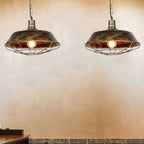 Luminaire suspendu style industriel