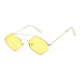 Doré avec verres jaune