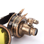 Lunettes au design steampunk