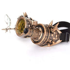 Lunettes au style steampunk