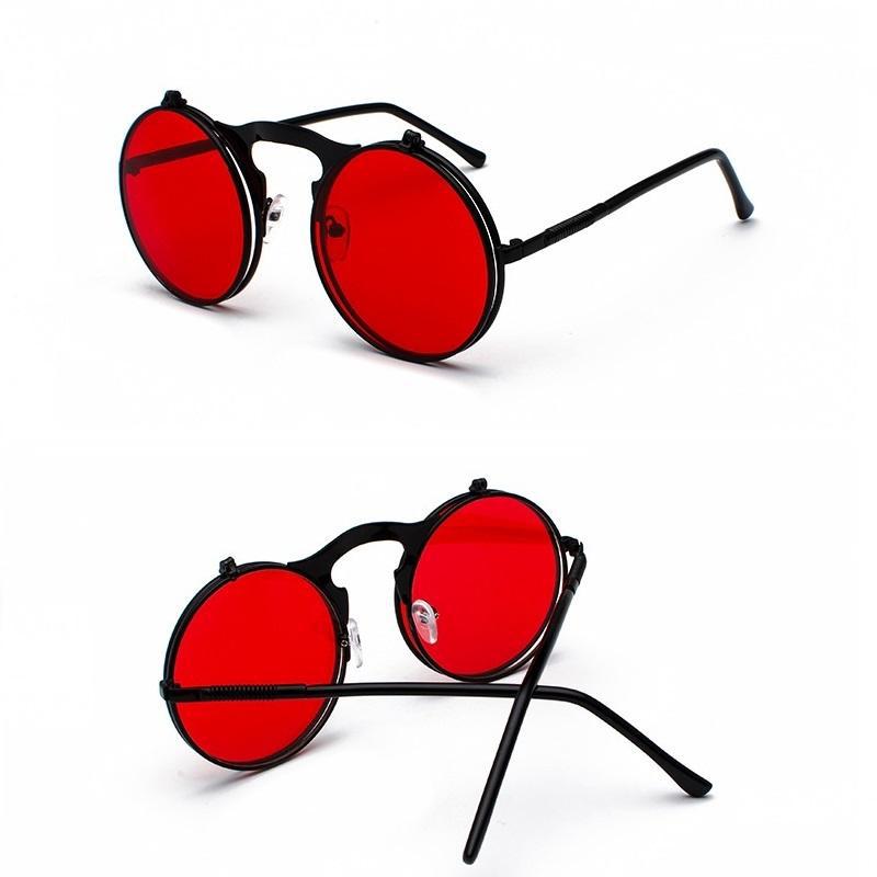 Lunettes au style steampunk à double verre