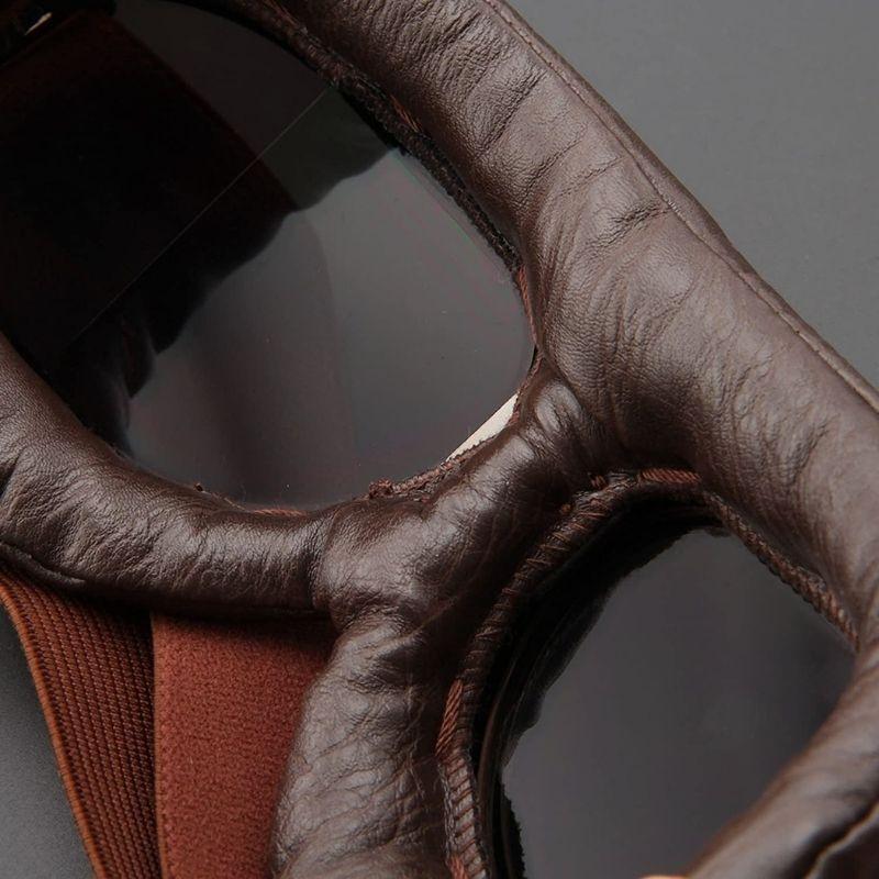 Lunettes aviateur de style steampunk