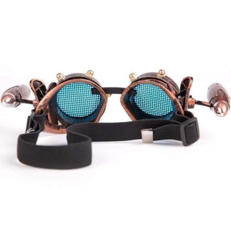 Lunettes coloris cuivre au look steampunk
