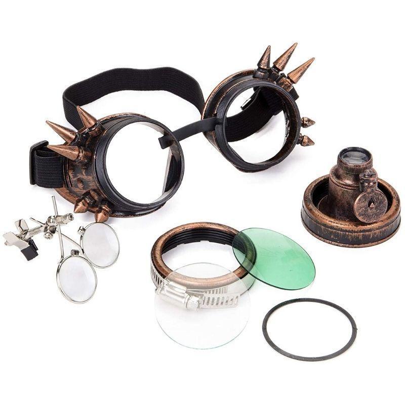 Lunettes d’allure steampunk
