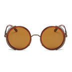 Lunettes de forme ronde au style rétro