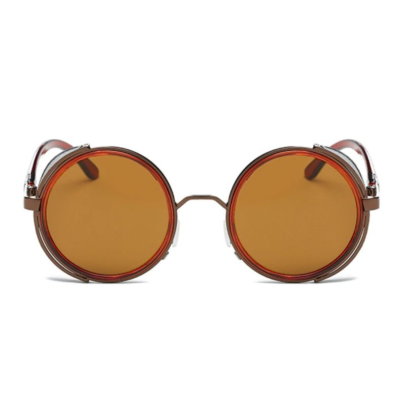 Lunettes de forme ronde au style rétro